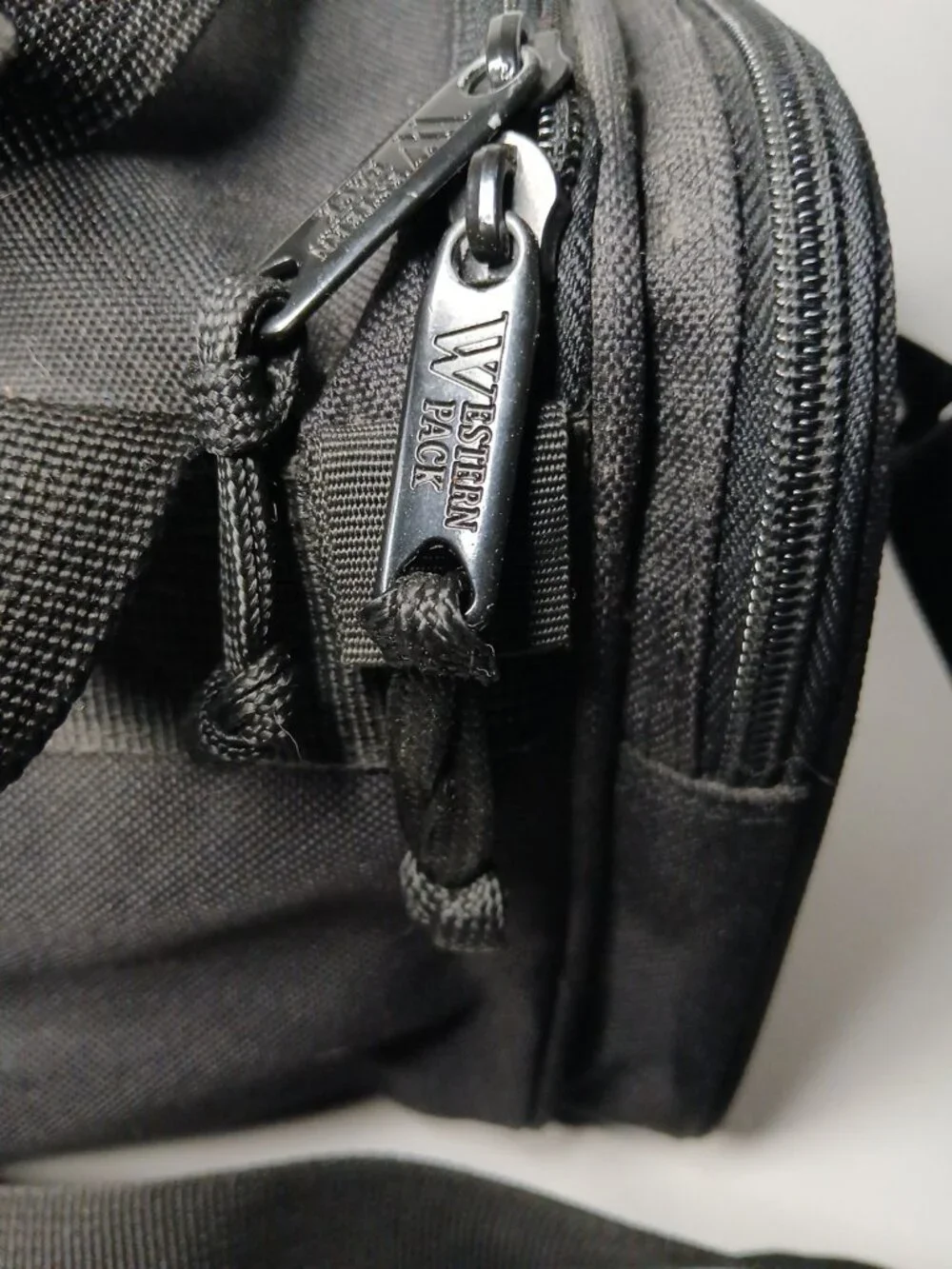 Vintage Camera Bag w Adj. Shoulder Strap, Black, Durable Tough Canvas Exterior